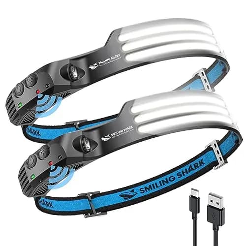 Smiling Shark 230° LED Stirnlampe – Bild 1