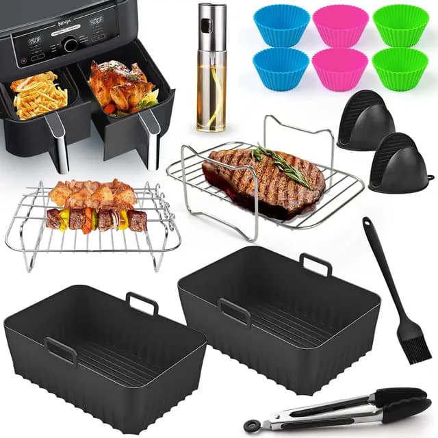 Fuumuui Zubehör Set für Ninja Heißluftfritteuse