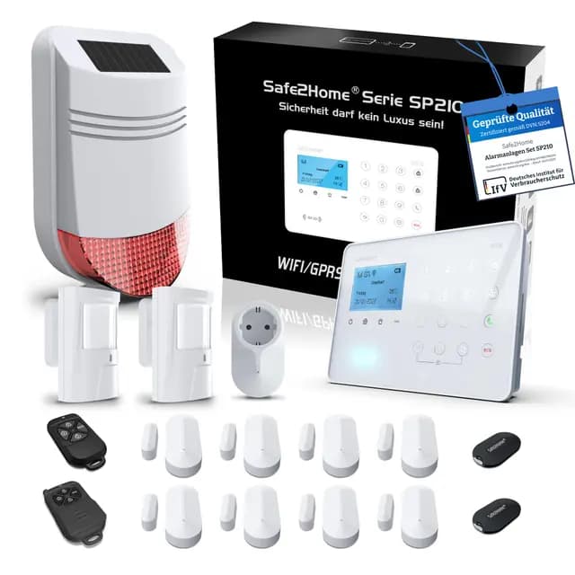 Safe2Home SP210 Smart Home Alarmanlage