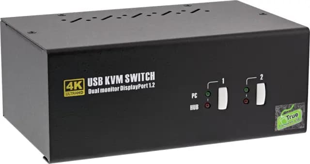 InLine Dual-DisplayPort KVM-Switch – Bild 1