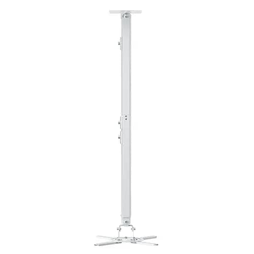 suptek PR05LW Beamer-Deckenhalterung lang 360° drehbar weiß