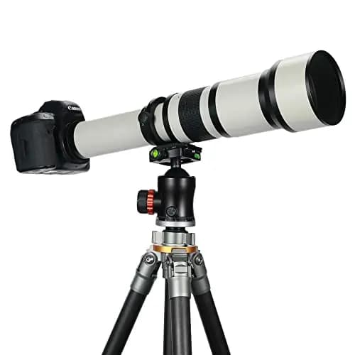 JINTU 650-1300mm Teleobjektiv für Canon