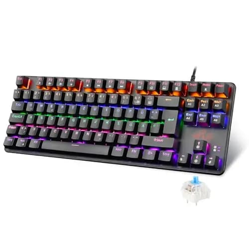 Rii TKL Mechanische Gaming Tastatur – Bild 1