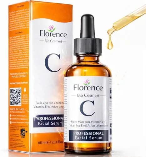 60ml Bio Hyaluron Serum mit Vitamin C, E. Hochkonzentriert Anti-Falten, Anti-Aging & Dunkle-Flecken. Hyaluronsäure-Gesichtsserum, Ideal als Augenkonturcreme, Dermaroller. Essence Vegane Naturkosmetik