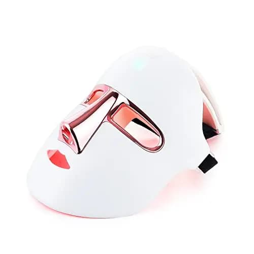 IeBilif 7-Farben LED Lichttherapie Gesichtsmaske Kabellos