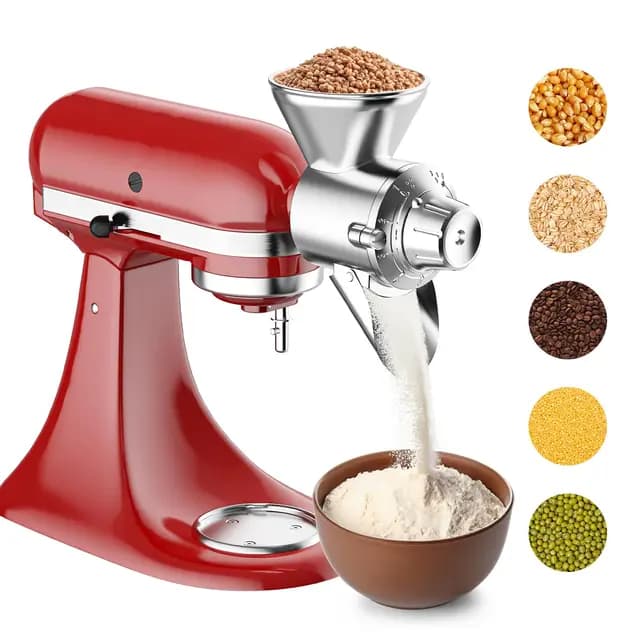 InnoMoon Getreidemühle Aufsatz für KitchenAid Standmixer – Bild 1