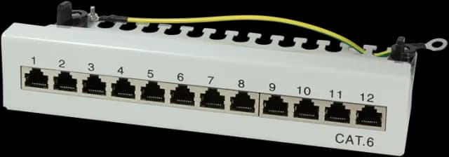 LogiLink Patchpanel Cat6 12-Port