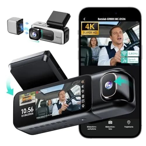 BOTSLAB G980H Dual Dashcam