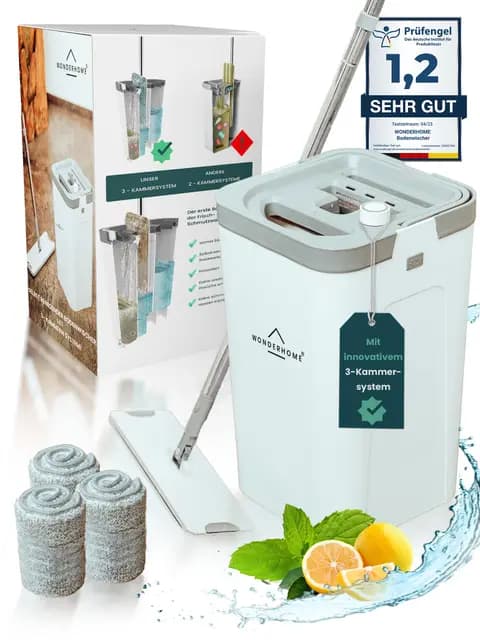 Wonderhome Tripple Clean Bodenwischer Set