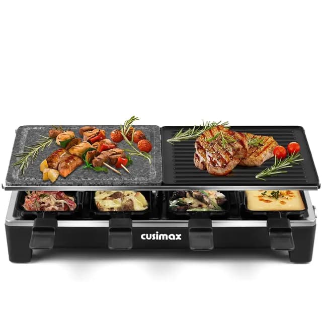 CUSIMAX Raclette Grill für 8 Personen