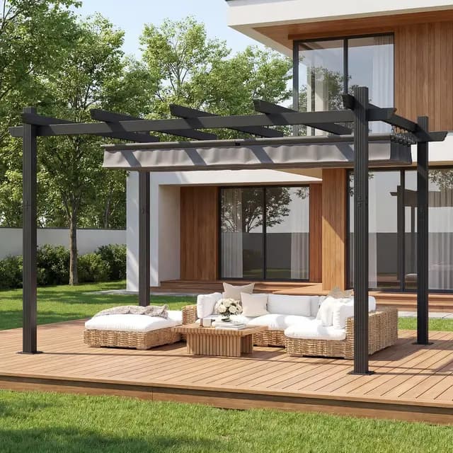 TRIUMPHKEY 3x4m Aluminium Gartenpavillon
