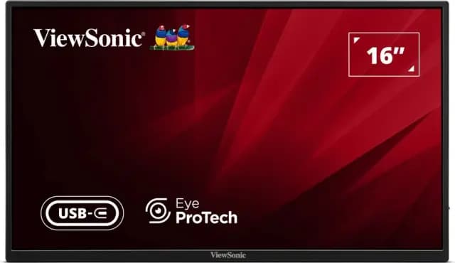 ViewSonic VA1650 Portabler Monitor 15,6"