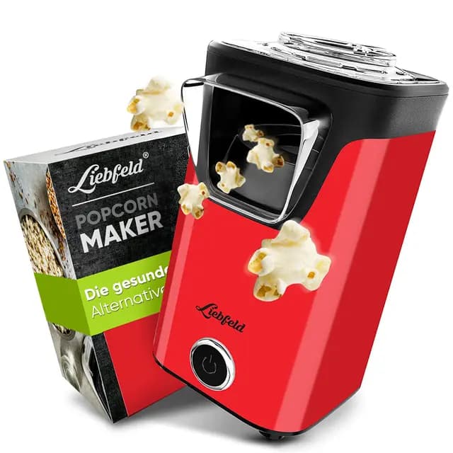 Liebfeld Heißluft Popcornmaschine