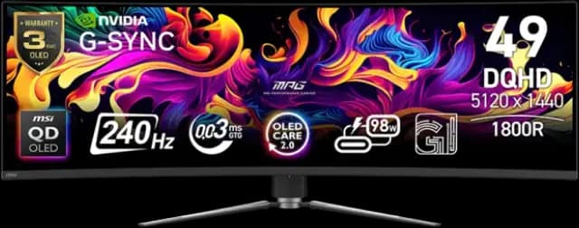 MSI MPG QD-OLED Monitor