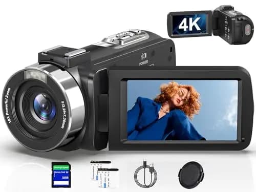PITIKI 4K Camcorder mit IR Nachtsicht