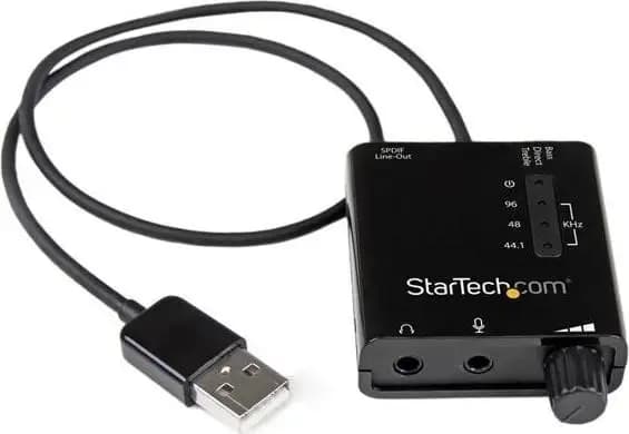 StarTech USB Soundkarte mit S/PDIF Digital Audio und Stereo-Mikrofon