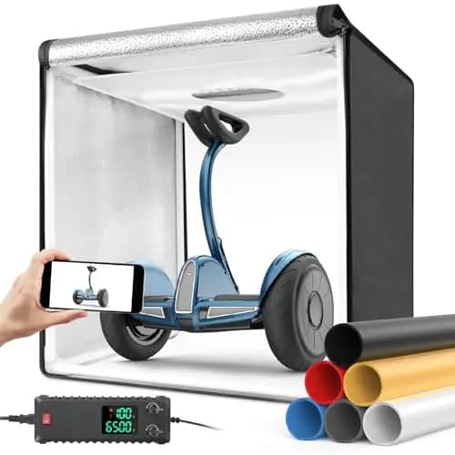 Heorryn Fotobox LED-Studio 80x80 cm