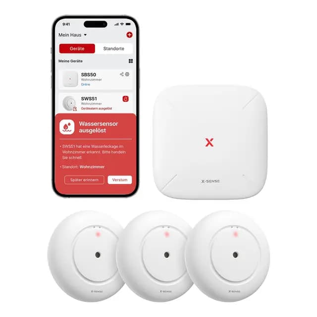 X-Sense Smart Wassermelder