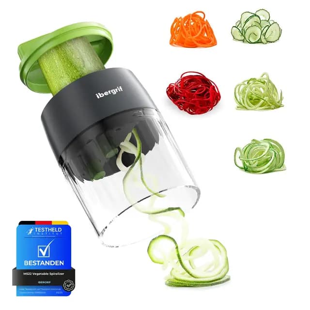 Ibergrif M522 Spiralschneider Gemüse 4-in-1 – Bild 1
