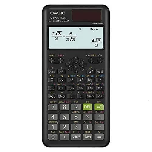 Casio FX-87DE Plus-2 Wissenschaftlicher Taschenrechner