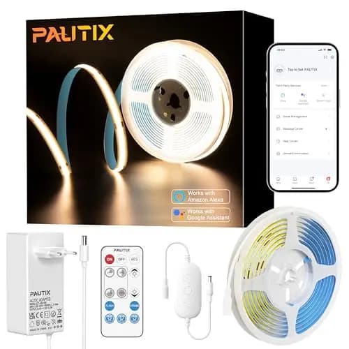 PAUTIX COB LED Streifen 5M Warmweiß