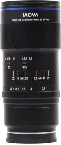 Laowa 100mm f/2.8 2X Ultra Macro APO SLR Makro-Objektiv Schwarz – Linsen und Filter (SLR, 12/10, Makro-Objektiv, 0,247 m, Sony E, Vollrahmen)