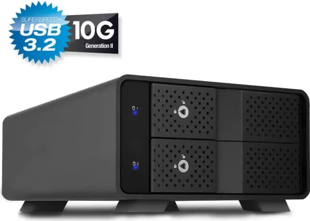 Fantec MB-X2U31R USB-C 3.1 Festplattengehäuse