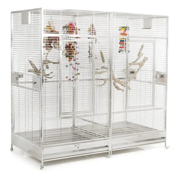 Montana Cages Arkansas II Edelstahlvogelkäfig