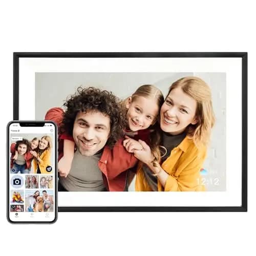 AEEZO Digitaler Bilderrahmen 10,1 Zoll WLAN 32 GB