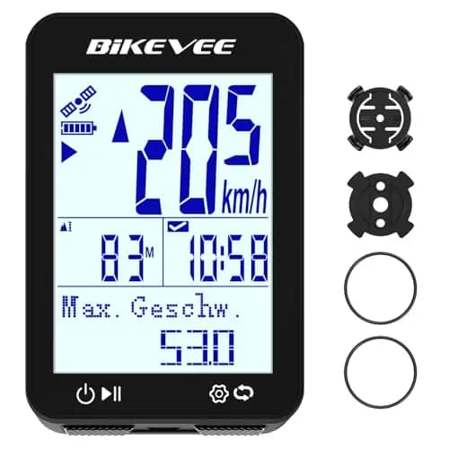 Bikevee BKV310A GPS Fahrradcomputer kabellos wasserdicht