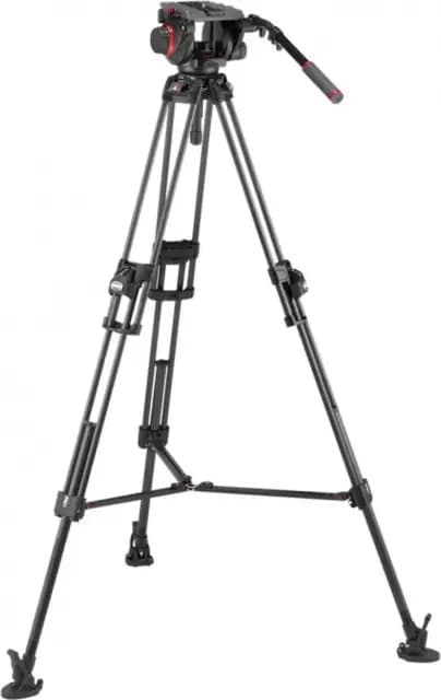 Manfrotto MVK509TWINFC Videokopf Stativ Set – Bild 1