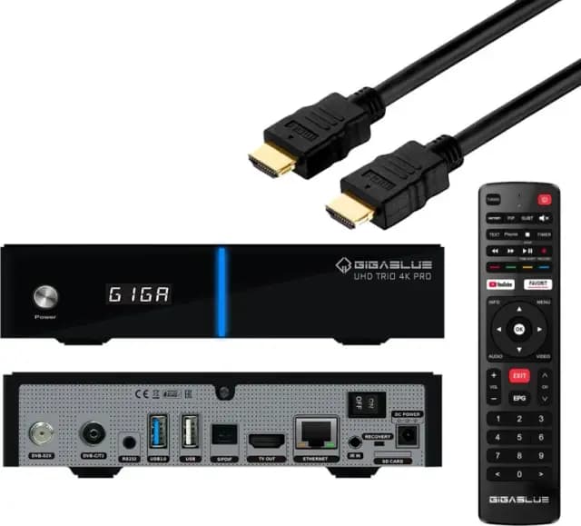GigaBlue UHD Trio 4K Pro