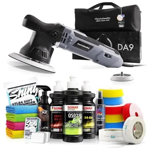 Shiny Freaks DA9 Exzenter Poliermaschine Set