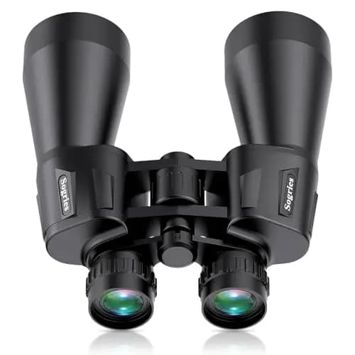 20 x 60 Fernglas für Erwachsene, leistungsstark, wasserdicht und beschlagsicher, kompaktes Fernglas für Vogelbeobachtung mit schlechten Lichtverhältnissen, Jagd, Reisen, inklusive Tragetasche