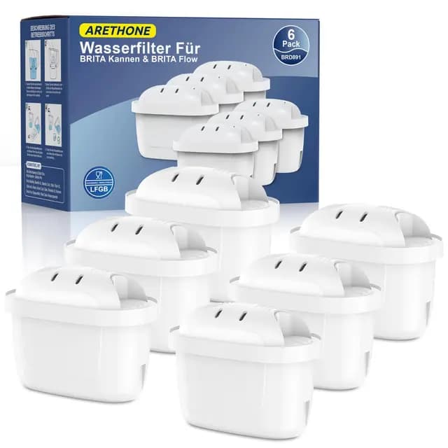 ARETHONE Wasserfilter für Brita