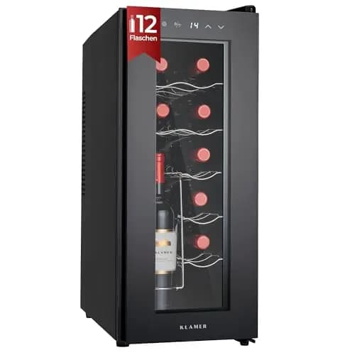 KLAMER 12-Flaschen Weinkühlschrank