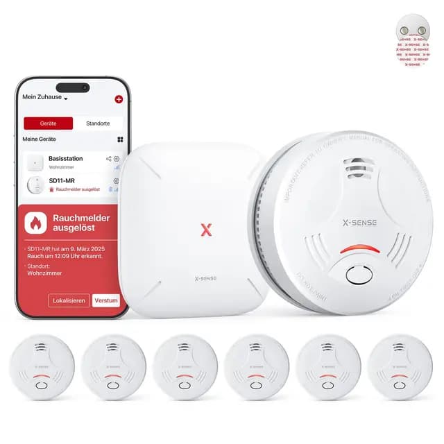 X-Sense SD11-MR61 WLAN-Rauchmelder Set