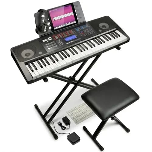 RockJam RJ761 61-Key Keyboard Piano