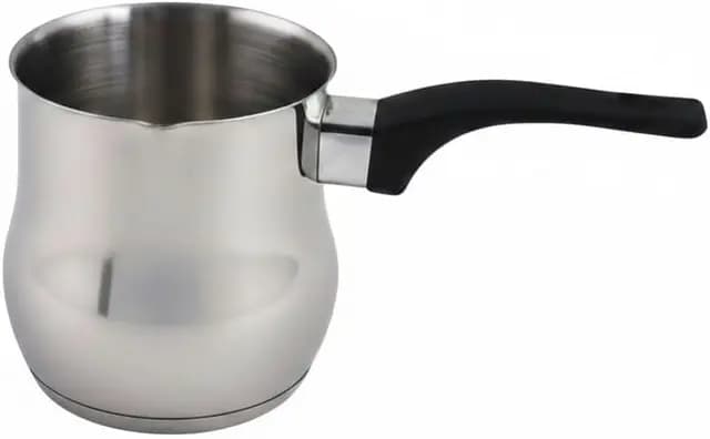 Türkischer Kaffeekocher Dzhesva aus Edelstahl 700 ml für INDUKTION - Mokkakanne Topkapi Mokkakännchen Cezve 0,7L