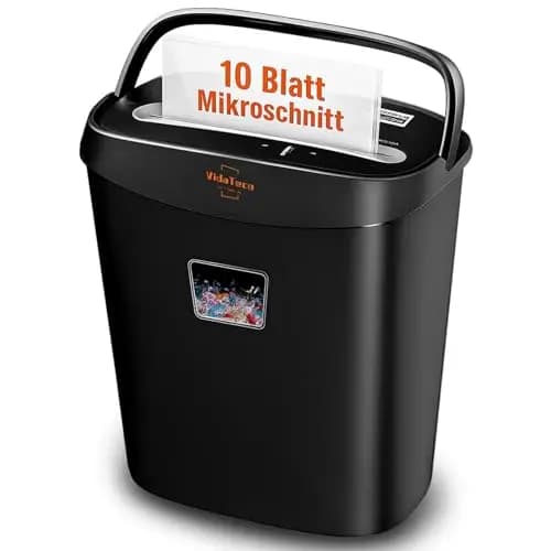 VidaTeco P-4 Papierschredder