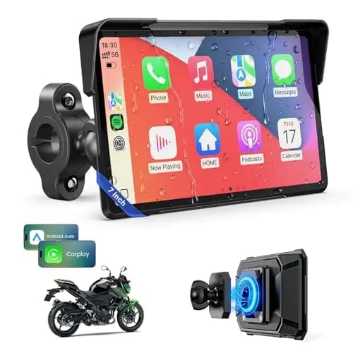 WonVon 7 Zoll Motorrad-Navigationsgerät