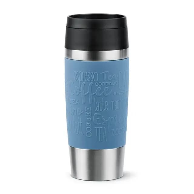 Emsa Travel Mug Classic Isolierbecher 360 ml Aquablau