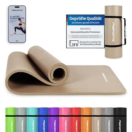 MSPORTS NBR Gymnastikmatte