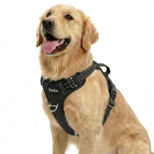 Funfox Anti-Zug Hundegeschirr
