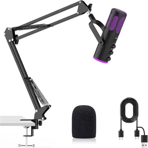 Ortizan USB Gaming Mikrofon