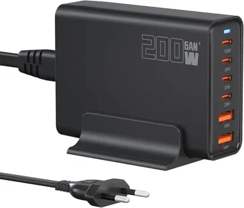 Sefitopher 200W USB-C Ladestation
