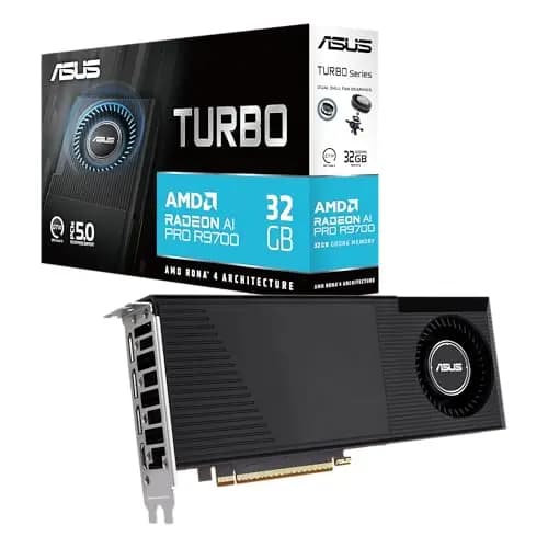 ASUS Turbo Radeon AI PRO R9700 Grafikkarte
