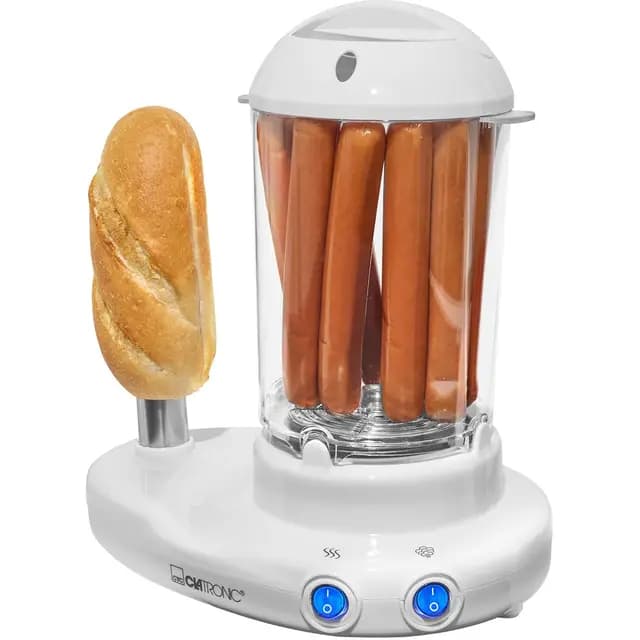 Clatronic HDM 3420 EK N 2-in-1 Hotdog-Maker & Eierkocher