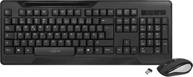 LogiLink 2.4GHz Funk Tastatur und Maus Set – Bild 1