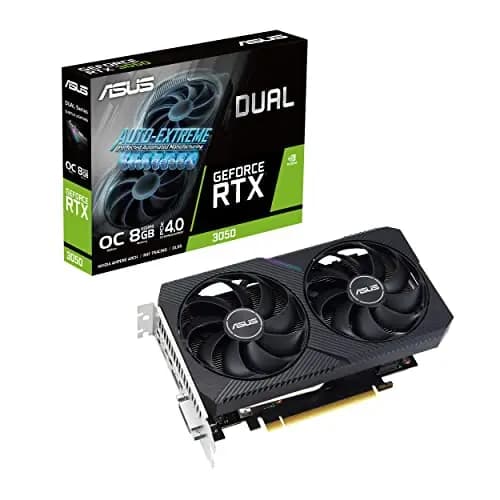 ASUS Dual GeForce RTX 3050 V2 Gaming Grafikkarte